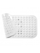 Badewanneneinlage rutschfest 71x36 cm in wei� Wanneneinlage Badematte
