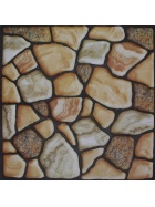 10x Wandaufkleber 3D selbstklebend 30x30x0,4 cm Steinmuster Wandtatoo Wandsticker Klebefliesen