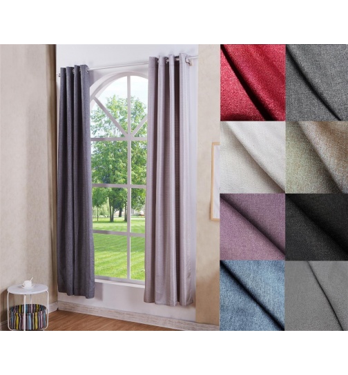 Gardinen Vorhnge Schimmern 140x240cm 8 Farben