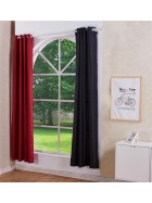 �senschal ca. 140x240 cm (BxH) anthrazit Schal / Vorhang mit �se