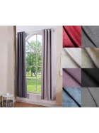 �senschal ca. 140x240 cm (BxH) dunkelbeige Schal / Vorhang mit �se