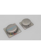 Mbelgriff 5cm Edelstahl quadratisch Schubladengriff Kchengriff Schrankgriff Muldengriff