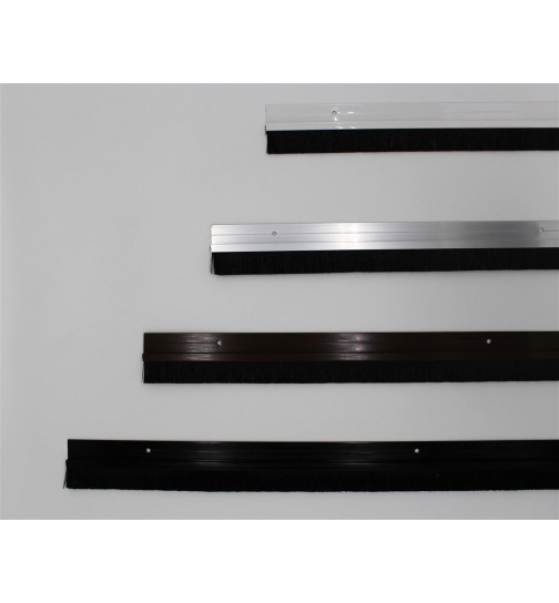 Trdichtung L: 100 cm (krzbar) Aluminium Brstendichtung...