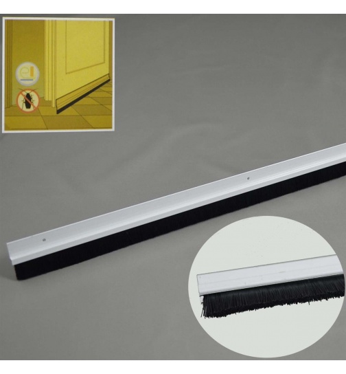 T�rdichtung in braun L: 100 cm (k�rzbar) Aluminium...