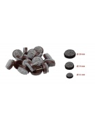 16x Filzgleiter  22 braun Mbelgleiter Stuhlgleiter