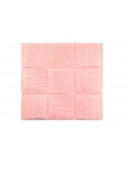 6x Wandpaneele 3D Design Steinoptik selbstklebend 35x35x0,5 cm in 4 Farben Wandtatoo Wandaufkleber rosa