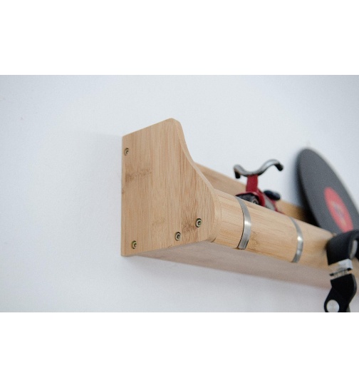 Garderobenleiste 25cm Massiv Bambus natur - FSC...