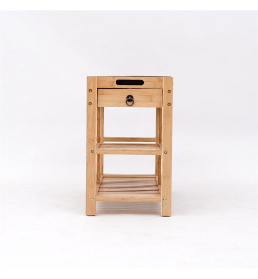 Sitzbank massiv Bambus (FSC zertifiziert) mit Schubk. und...