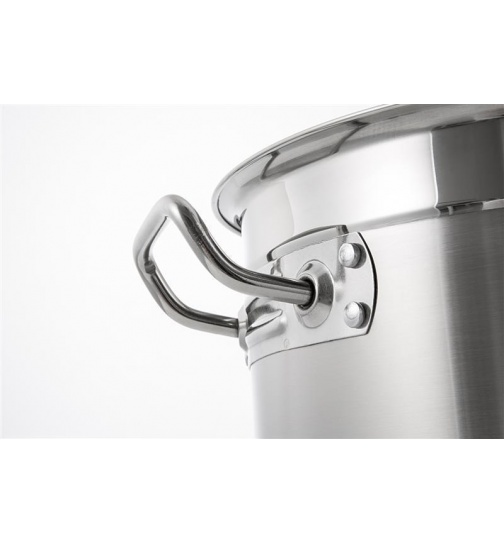 Gastronomie Topf Kochtopf aus Edelstahl in 5 Gren...