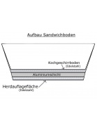 Gastronomie Topf Kochtopf aus Edelstahl in 5 Gren Gastro Topf Suppentopf Kochtopf