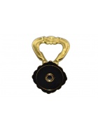 6x Mbelgriff gold Mbel Hebel Schubladengriffe Knopf Schrankgriff Griffe Knauf 