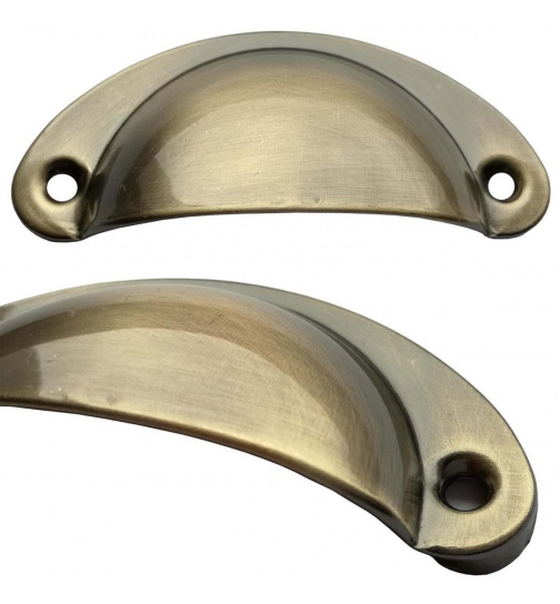 Mbelgriff Gold 8cm 6x Schubladengriffe antik Kchengriff...