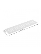 2 Lftungsgitter Aluminium Abluftgitter Belftungsgitter Belftung Lftungsblech 20 cm