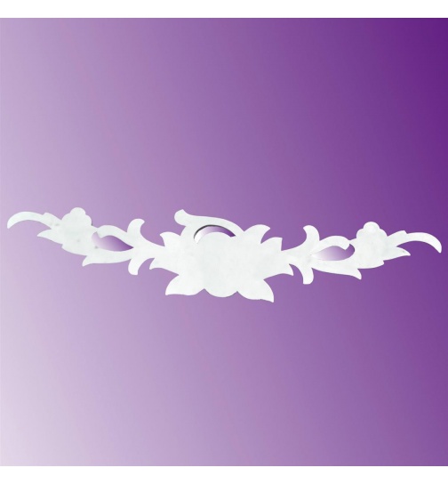 Zierteile 35cm Verzierungen Beschlag Rose Ornament Antik...