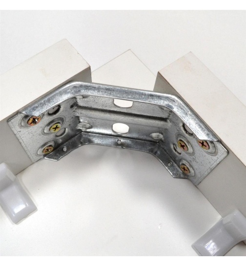 4er Set Tischbeschlag 115x70mm Tischwinkel...