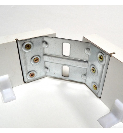 4er Set Tischbeschlag 136x75mm Tischwinkel...