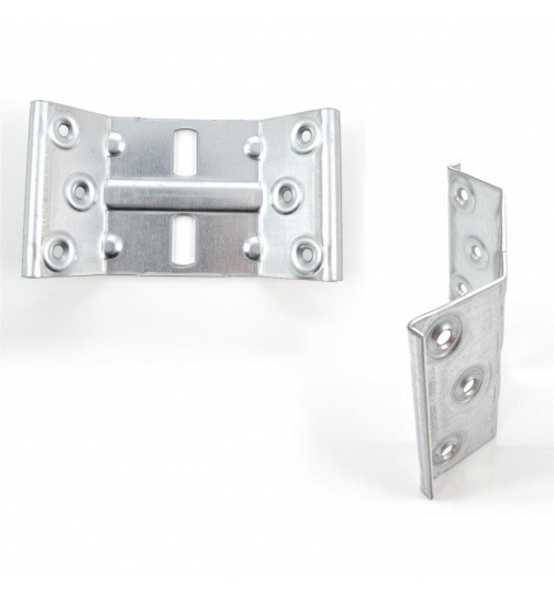 4er Set Tischbeschlag 136x75mm Tischwinkel...