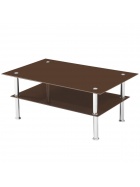 Couchtisch in Braun 110x60cm hhe 43cm