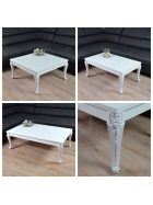 Couchtisch Hochglanz wei 3.ver gren hhe 43cm