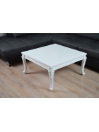 Couchtisch Hochglanz wei 80x80cm hhe 43cm