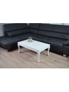 Couchtisch Hochglanz wei� 10x60cm h�he 43cm