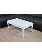 Couchtisch Hochglanz wei� 10x60cm h�he 43cm