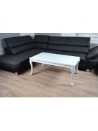 Couchtisch Hochglanz wei 115x65 cm hhe 43cm