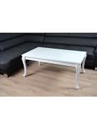 Couchtisch Hochglanz wei 115x65 cm hhe 43cm