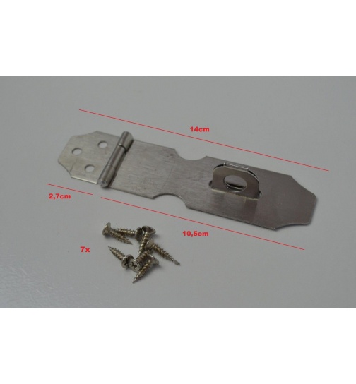 Drahtberfalle Kistenschloss fr Vorhngeschloss...