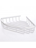 Duschablage aus Aluminium 30x19cm Dusche Eck Korb Eckablage Duschregal Duschkorb